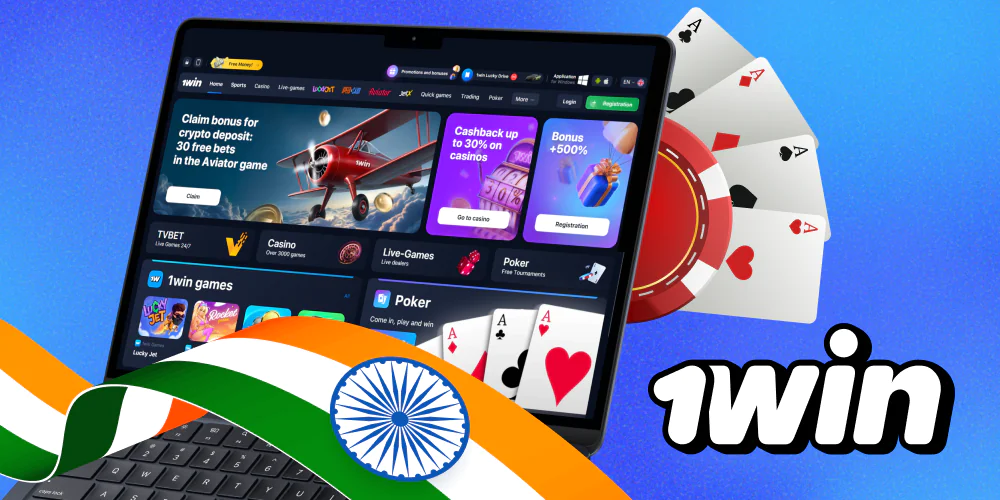 1Win India - play casino games and bet on sports